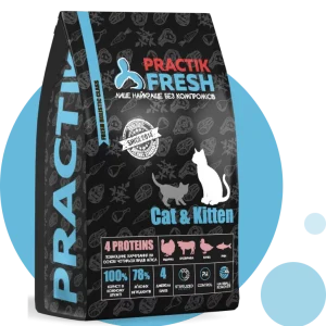 Їжа для котів PRACTIK FRESH